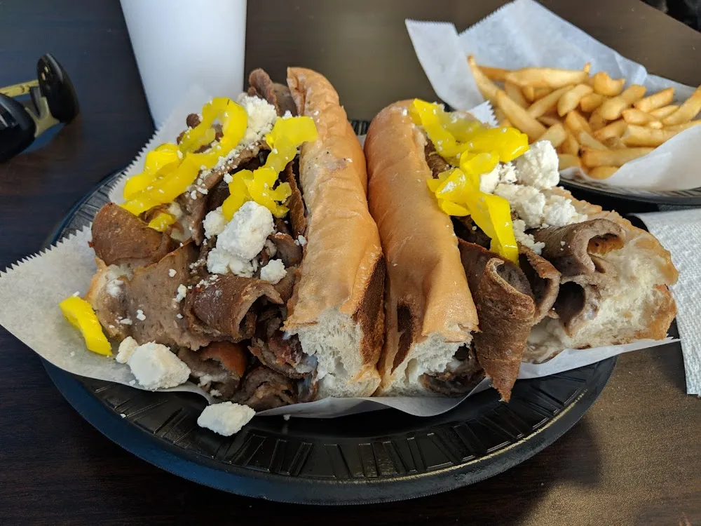 Gyro Sub No Lettuce and Tomato